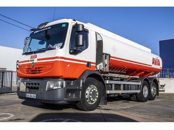 Tank truck Renault PREMIUM 380-6x2 met stuuras-MAGYAR 18.700 L ( 5 comp.)