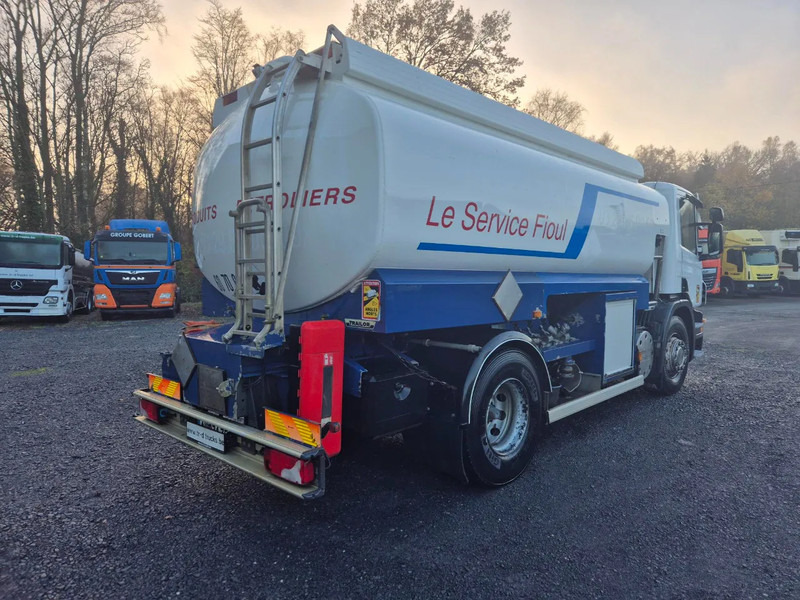Tank truck Scania P310 13500L CARBURANT / FUEL - 4 COMP