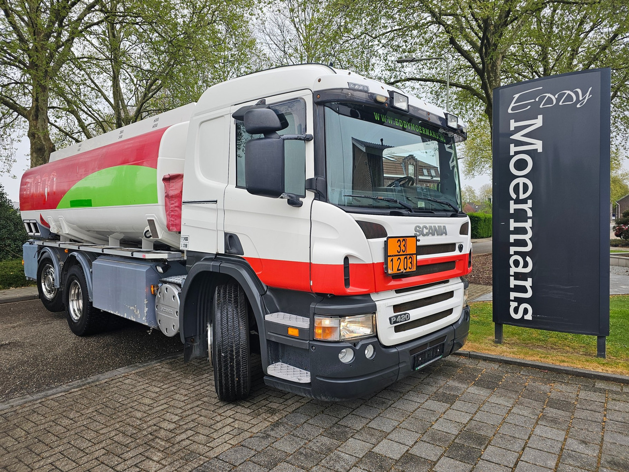 Tank truck Scania P420 Cp 19 6x2*4