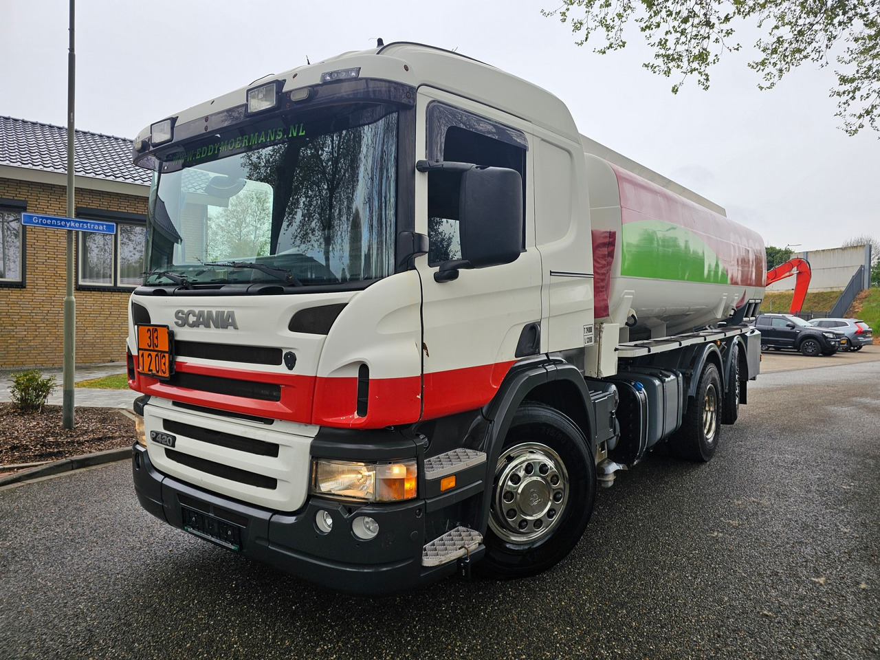 Tank truck Scania P420 Cp 19 6x2*4
