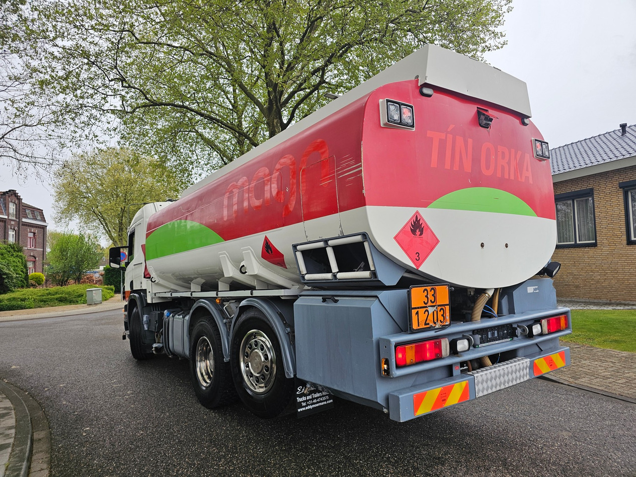 Tank truck Scania P420 Cp 19 6x2*4