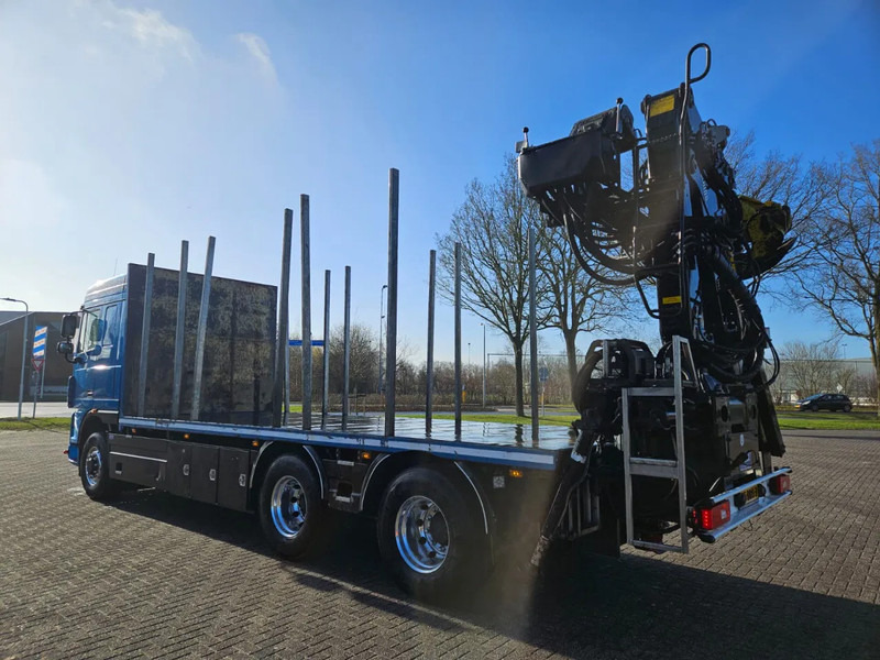 Timber truck Ginaf G 3131 F 6X4 Manual Hiab 135Z