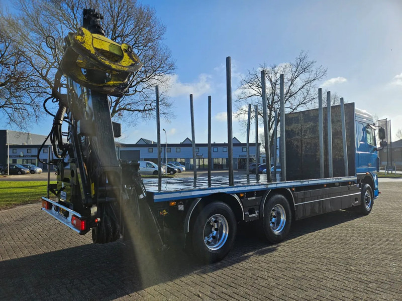 Timber truck Ginaf G 3131 F 6X4 Manual Hiab 135Z