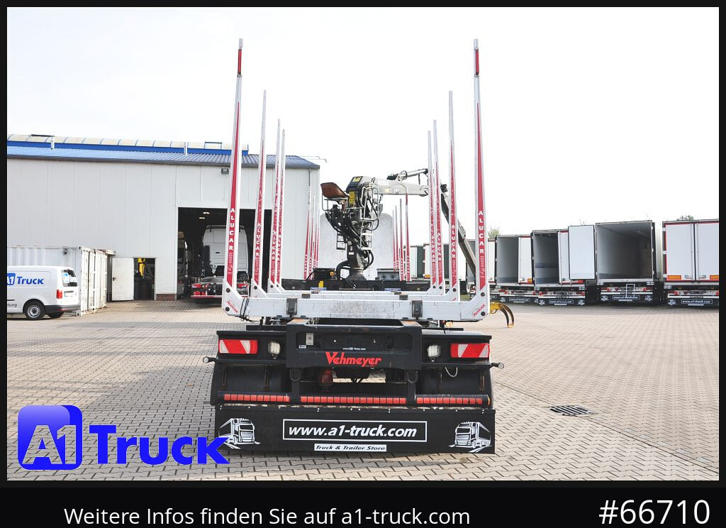 Timber truck MAN TGX 26.480, Holz Kesla 2109, 6x4,