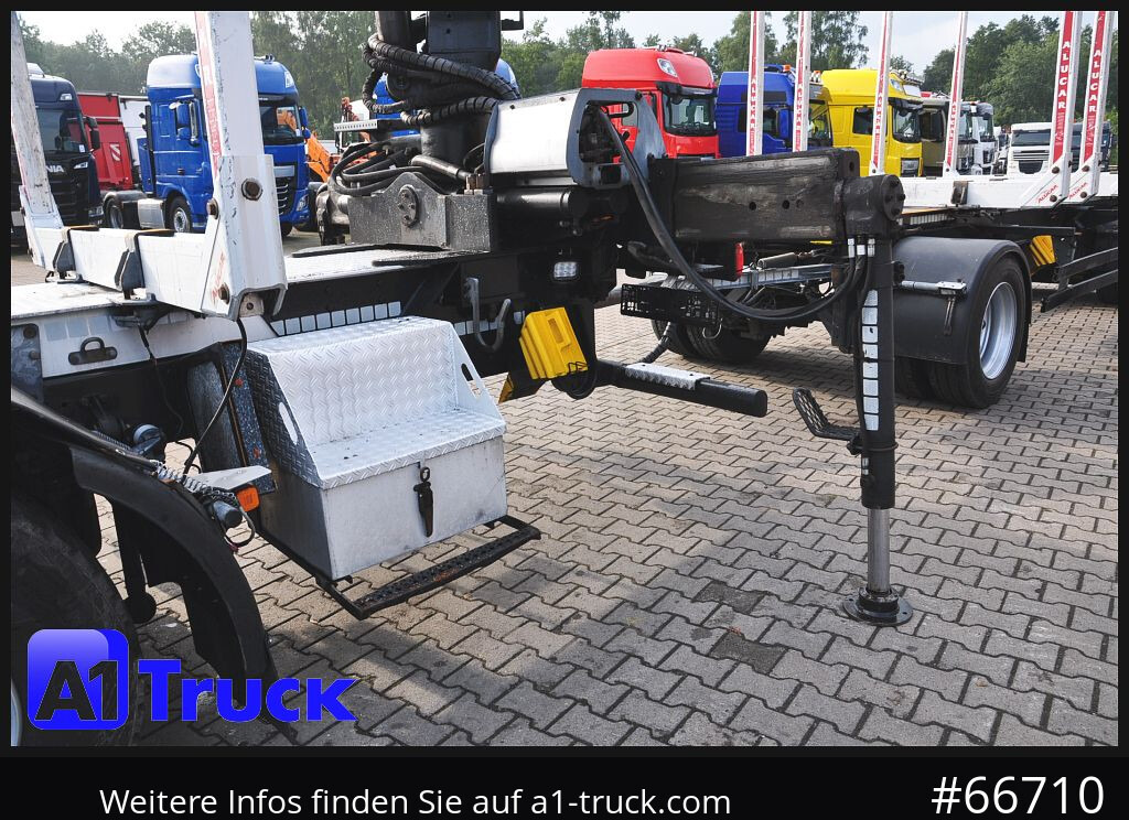 Timber truck MAN TGX 26.480, Holz Kesla 2109, 6x4,