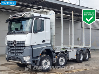 Mercedes-Benz Arocs 3263 8X4 Holztransporter Timber Truck Big-Axle Steelsuspension Euro 6 - Timber truck