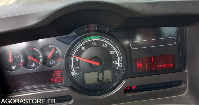 Tipper Camion Benne Renault 7361TJ53