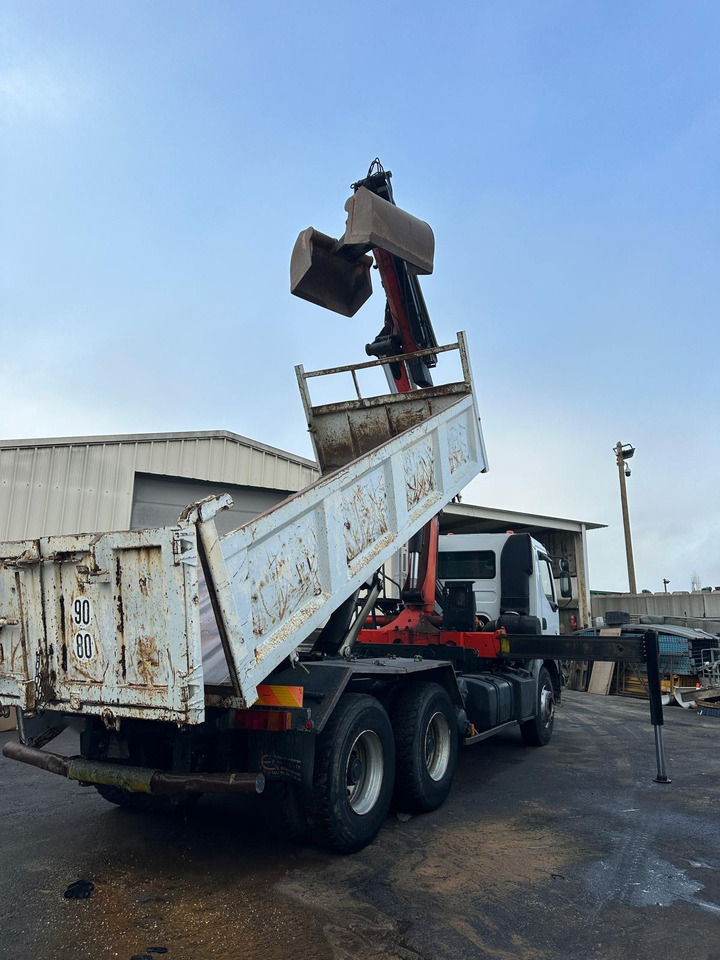 Tipper Camion bi-benne Renault CE-598-ON