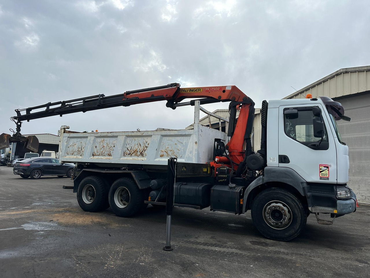 Tipper Camion bi-benne Renault CE-598-ON