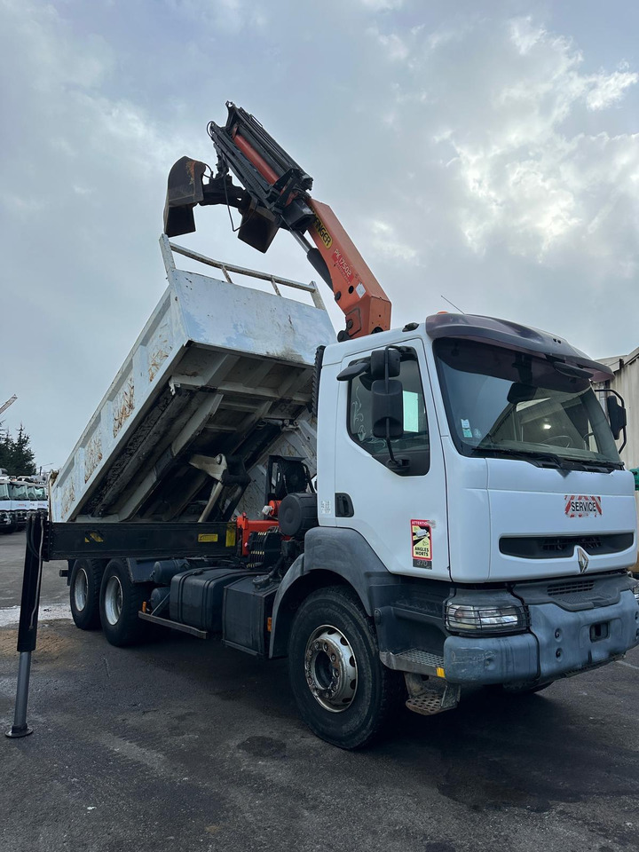 Tipper Camion bi-benne Renault CE-598-ON