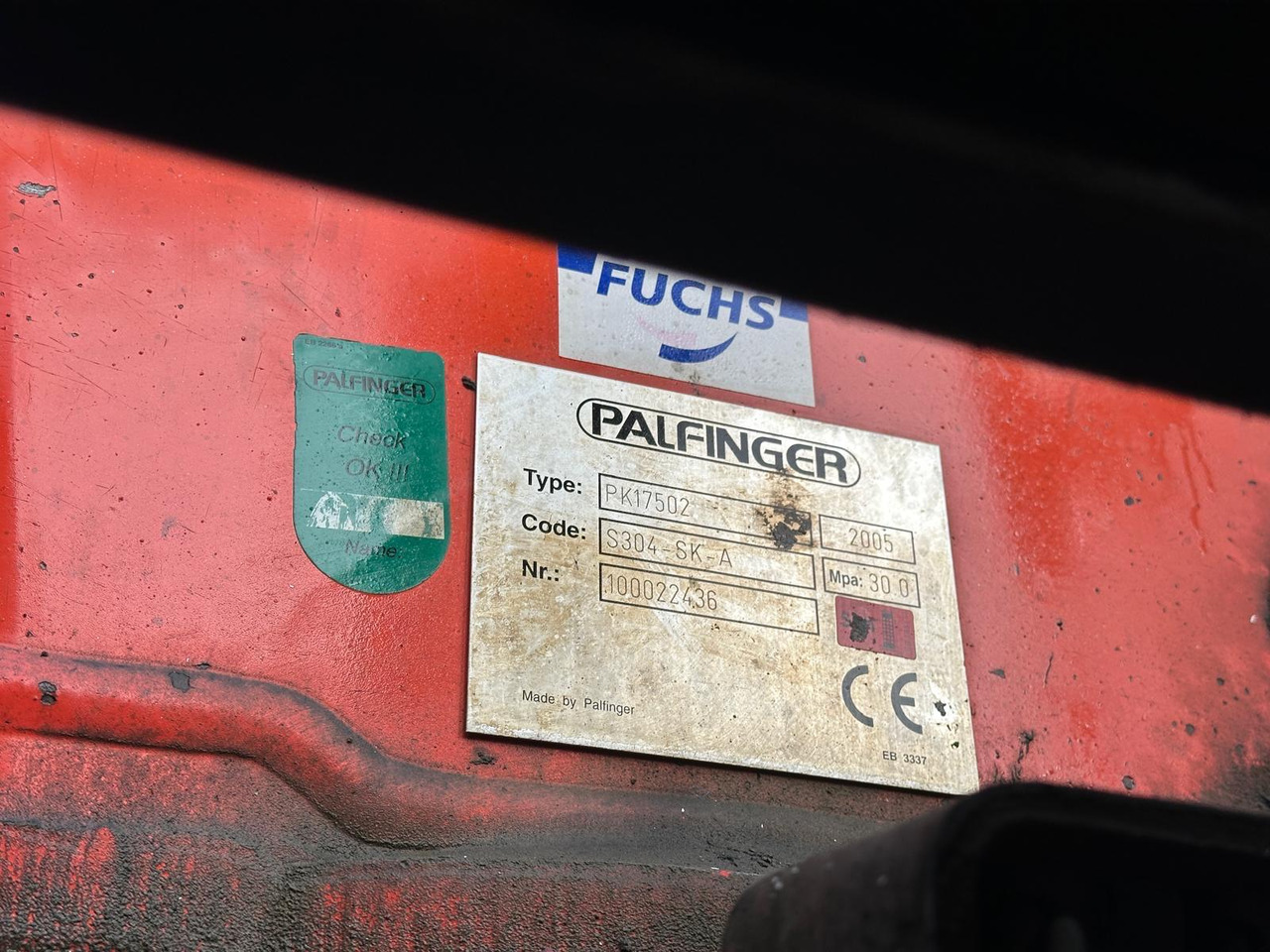 Tipper Camion bi-benne Renault CE-598-ON