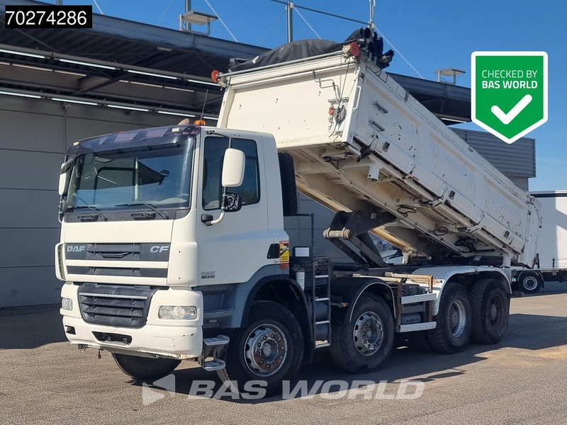Tipper DAF CF85.410 8X4 15m3 2-way tipper Manual Big-Axle Steelsuspension Euro 5