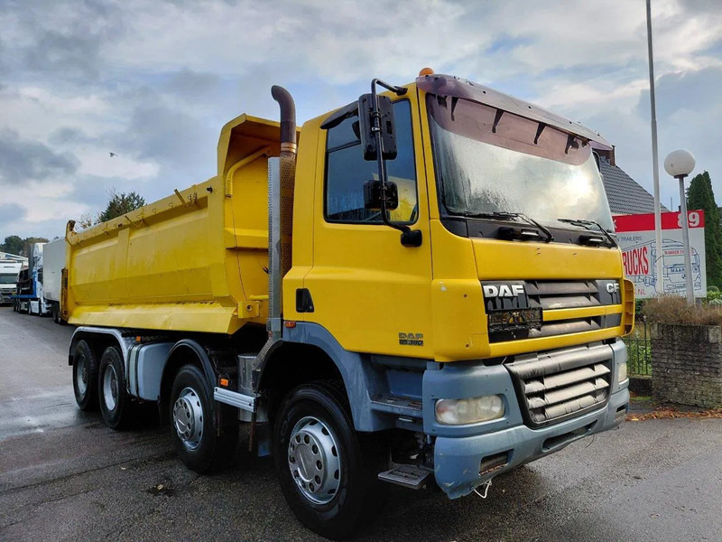 Tipper DAF CF 85.380 8x4 Kipper Steel Suspension