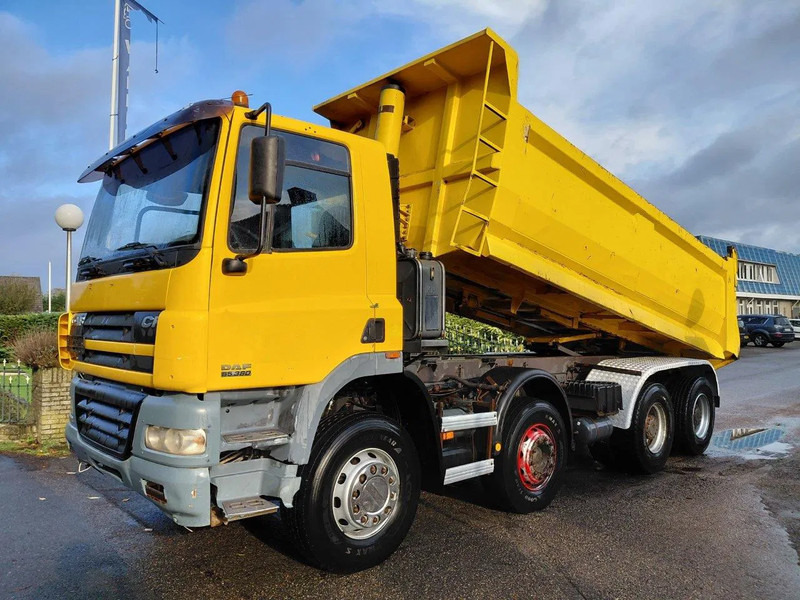 Tipper DAF CF 85.380 8x4 Kipper Steel Suspension