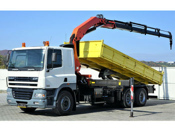 Tipper DAF CF 85.430 * Kipper 6,40m + Kran/FUNK*6x4!