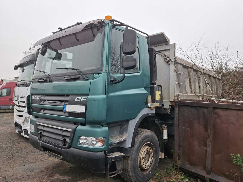 Tipper DAF CF 85.460, 6X4, BEACONS