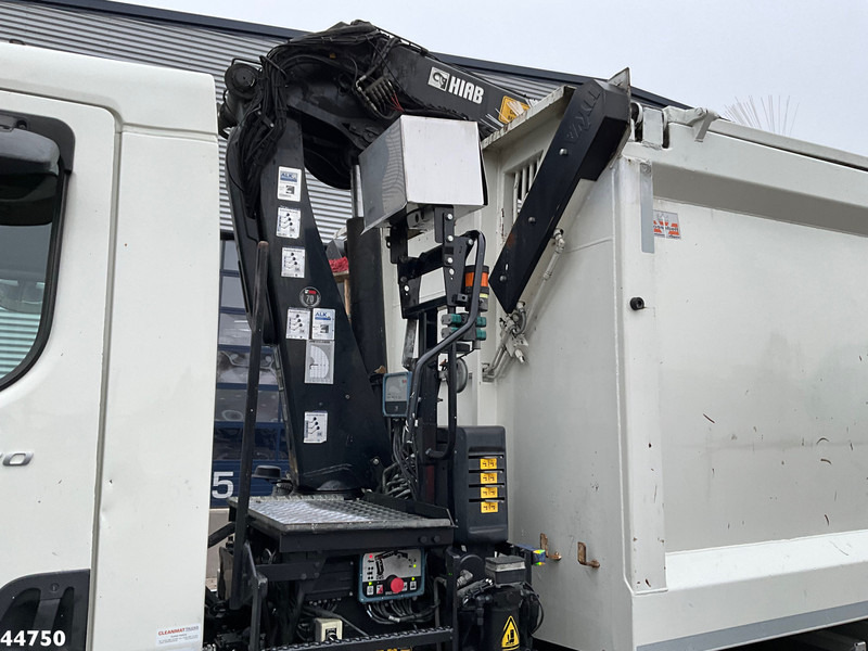 Tipper DAF FAN LF 220 Euro 6 Hiab 11 Tonmeter laadkraan Just 166.649 Km!