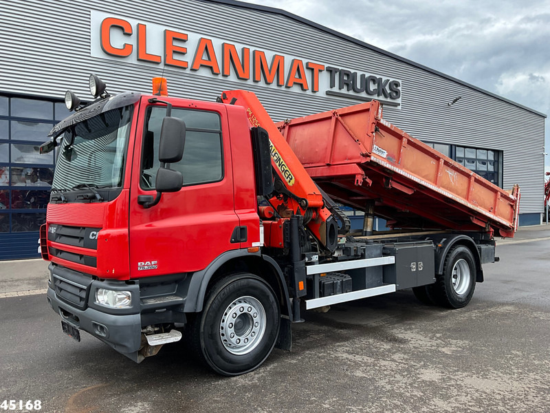 Tipper DAF FA 75 CF 360 Palfinger 12 Tonmeter laadkraan