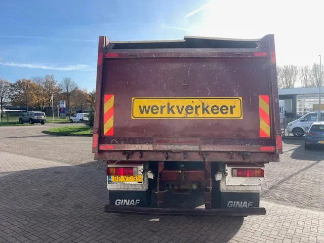 Tipper Ginaf X 4345 TSV 8x6 NL-Truck Manual gearbox