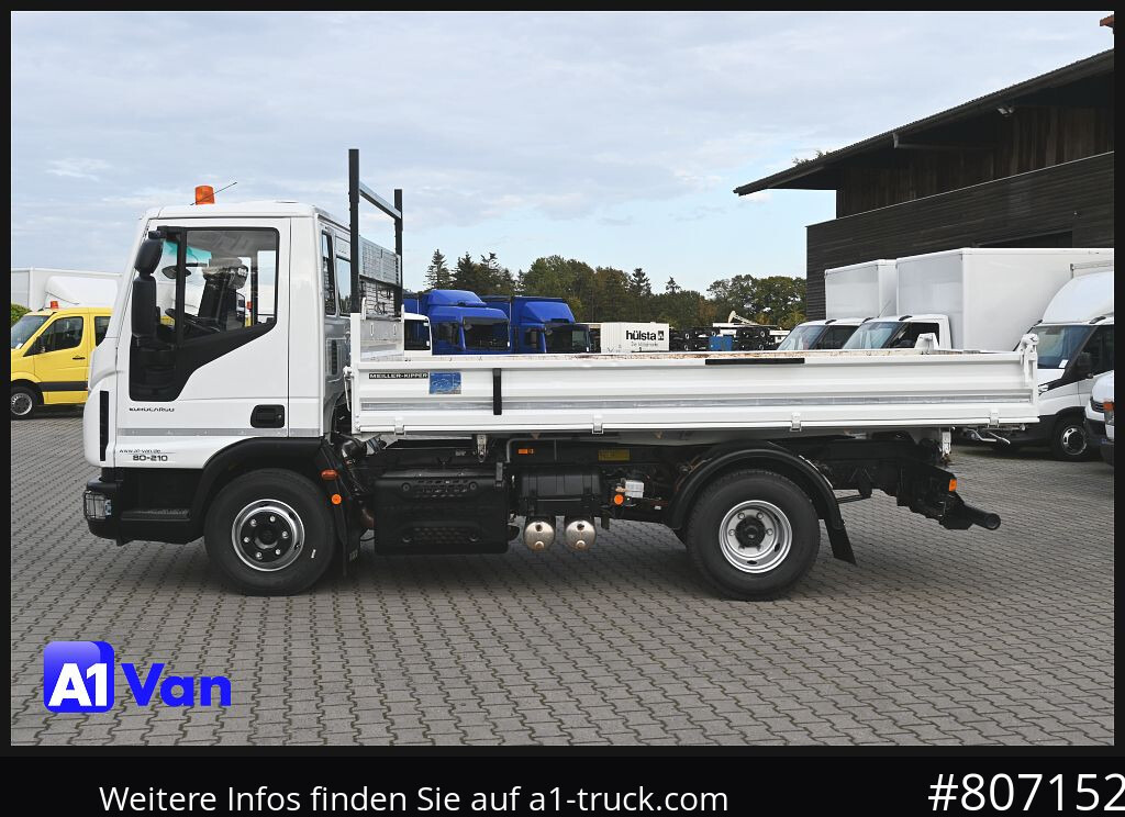 Tipper IVECO Eurocargo 80E21 Kipper, Meiller, Klima, 2x AHK