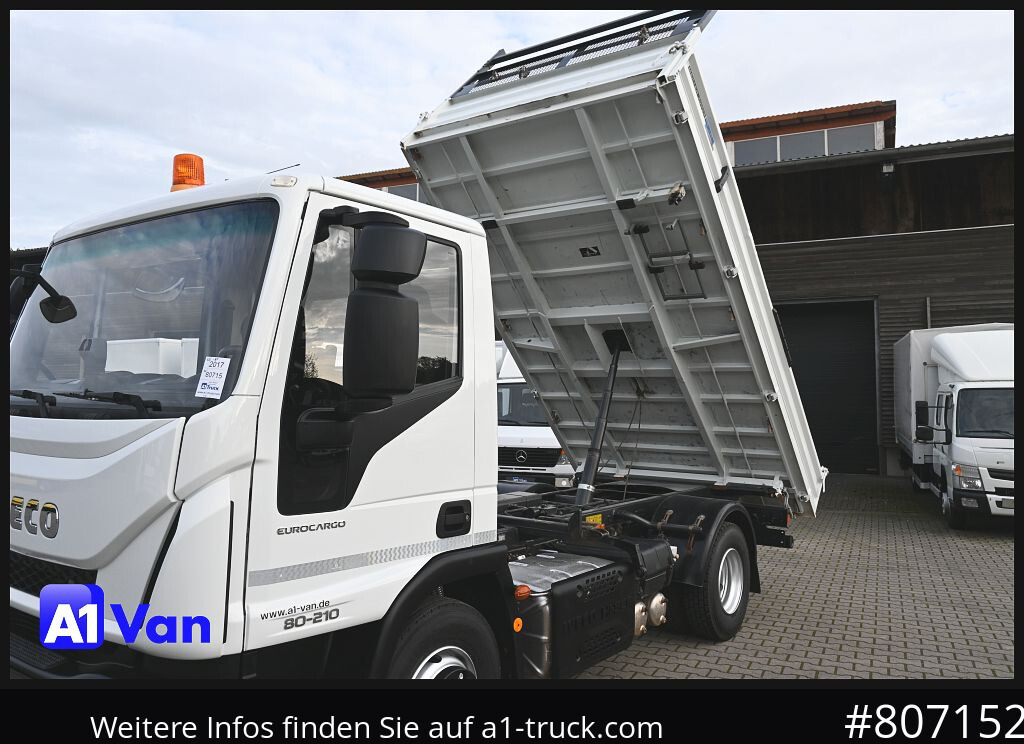 Tipper IVECO Eurocargo 80E21 Kipper, Meiller, Klima, 2x AHK