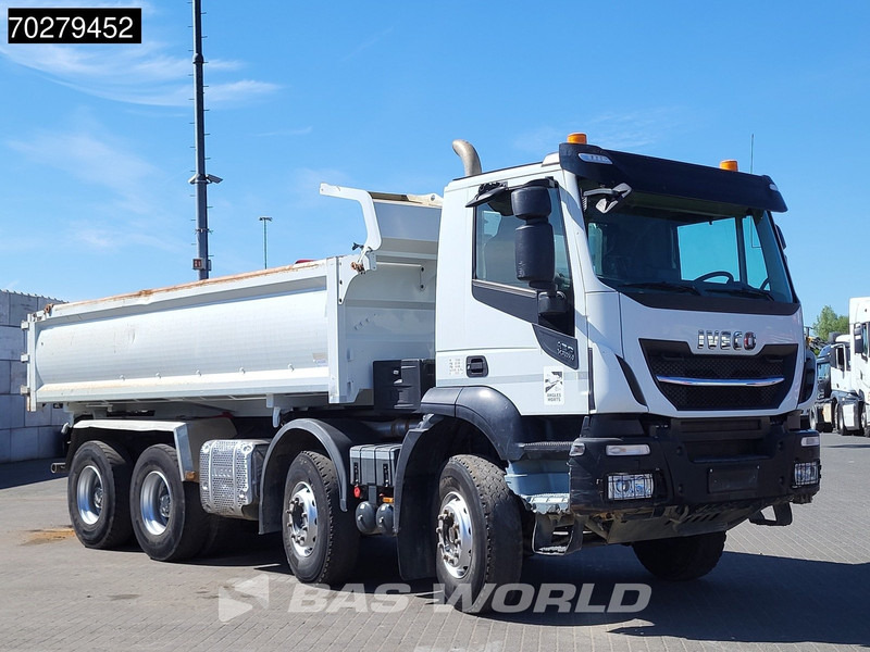 Tipper Iveco Stralis 480 8X4 Retarder Hydrauliek BigAxle Euro 6