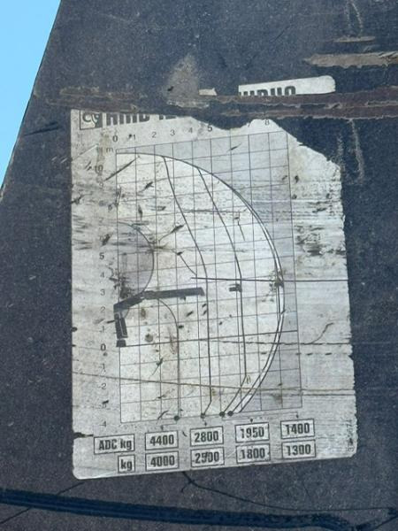 Tipper Iveco TRAKKER 360 GRUE HIAB