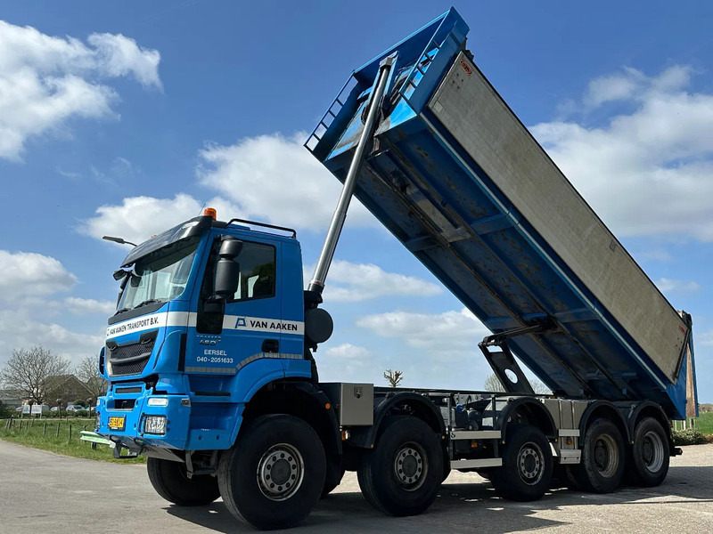 Tipper Iveco Trakker 450 10X8 AJK KIPPER/MULTIKAP!!