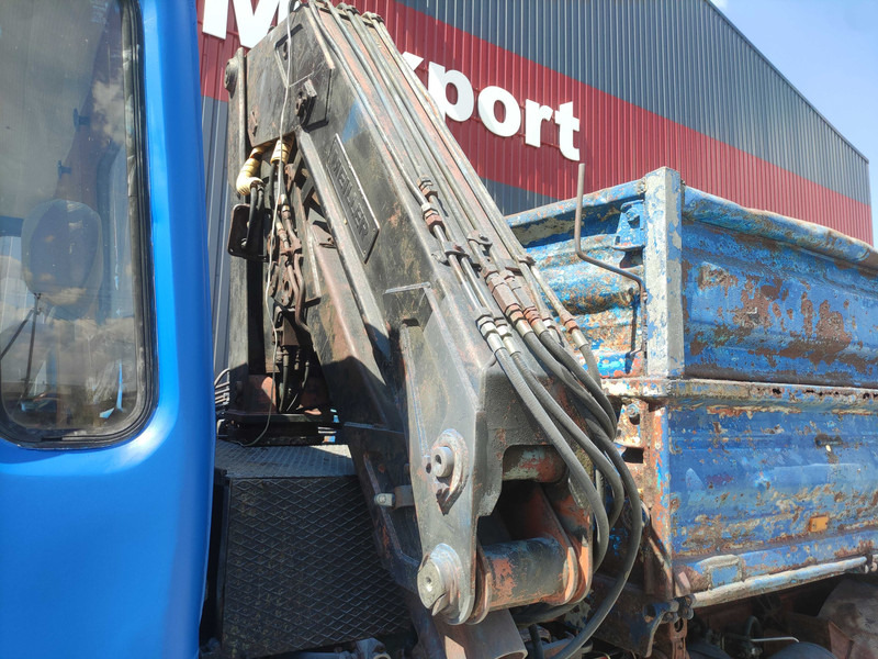 Tipper MAN 16.168 dump truck + crane