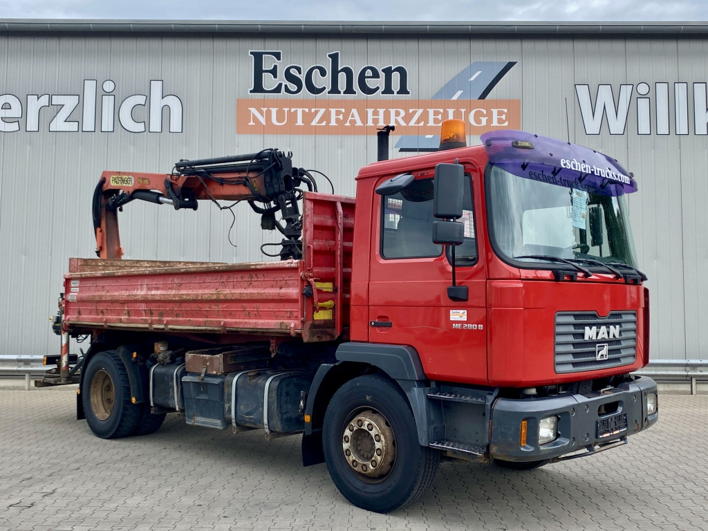 Tipper MAN 18.285 MC / Palfinger PK 9501