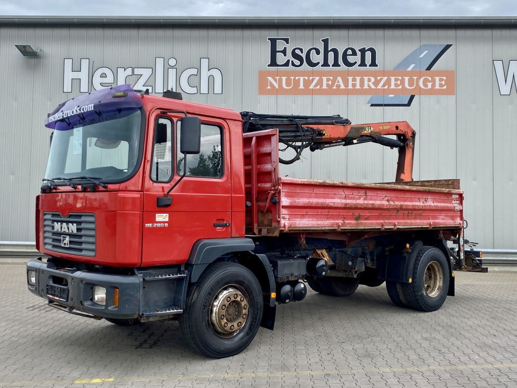 Tipper MAN 18.285 MC / Palfinger PK 9501