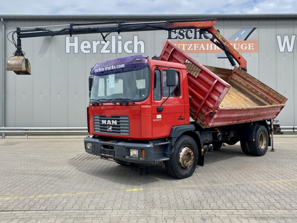Tipper MAN 18.285 MC / Palfinger PK 9501