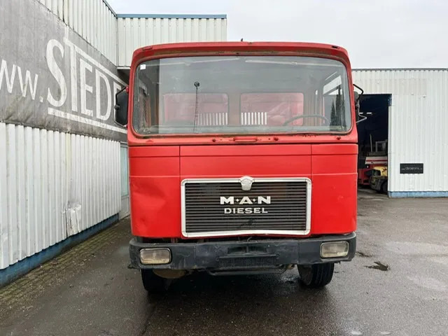 Tipper MAN 19 280 , Eaton Manual , 3 way tipper , Spring suspension