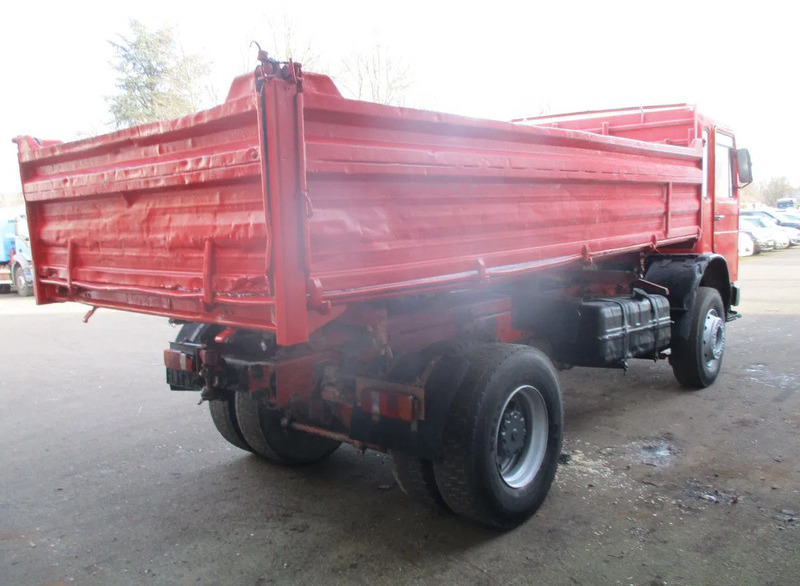 Tipper MAN 19 280 , Eaton Manual , 3 way tipper , Spring suspension