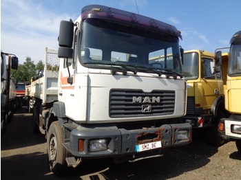 Tipper MAN 19.314 moteur casse/bad! ENGINE damage NOISE