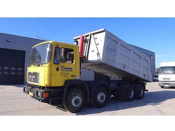 Tipper MAN 35.332 (BIG AXLE / STEEL SUSPENSION / MANUAL PUMP / 6 CYLINDER)