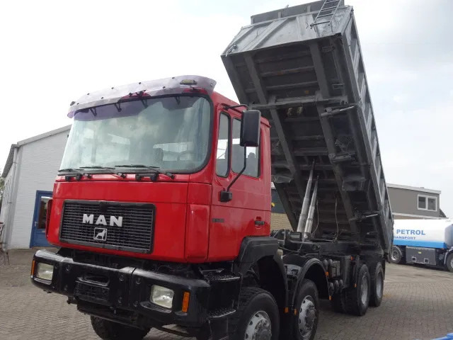Tipper MAN 35-403 meiller kipper 8x6