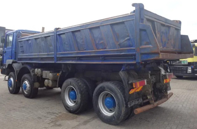 Tipper MAN 35.414 8x8 meiller kipper manual diesel pomp