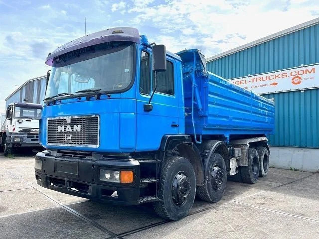 Tipper MAN 41.464 F2000 8X4 FULL STEEL KIPPER (EURO 2 / ZF16 MANUAL GEARBOX / ZF-INTARDER / FULL STEEL SUSPENSION / REDUCTION AXLES)