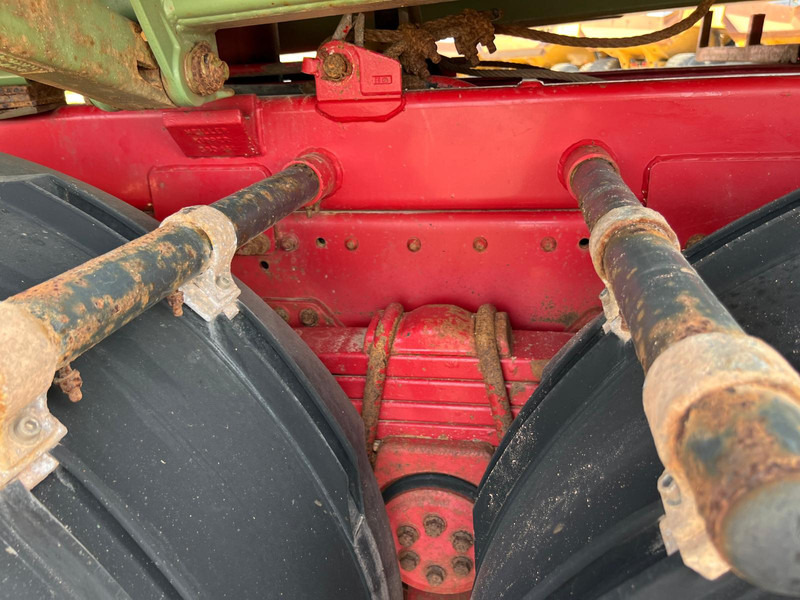 Tipper MAN TGA 26.480 6x4 tipper + HMF crane