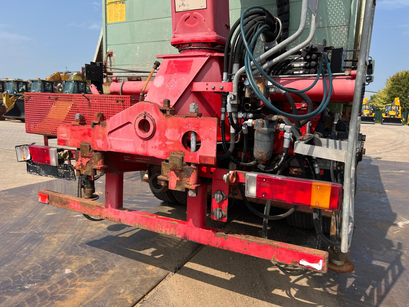 Tipper MAN TGA 26.480 6x4 tipper + HMF crane