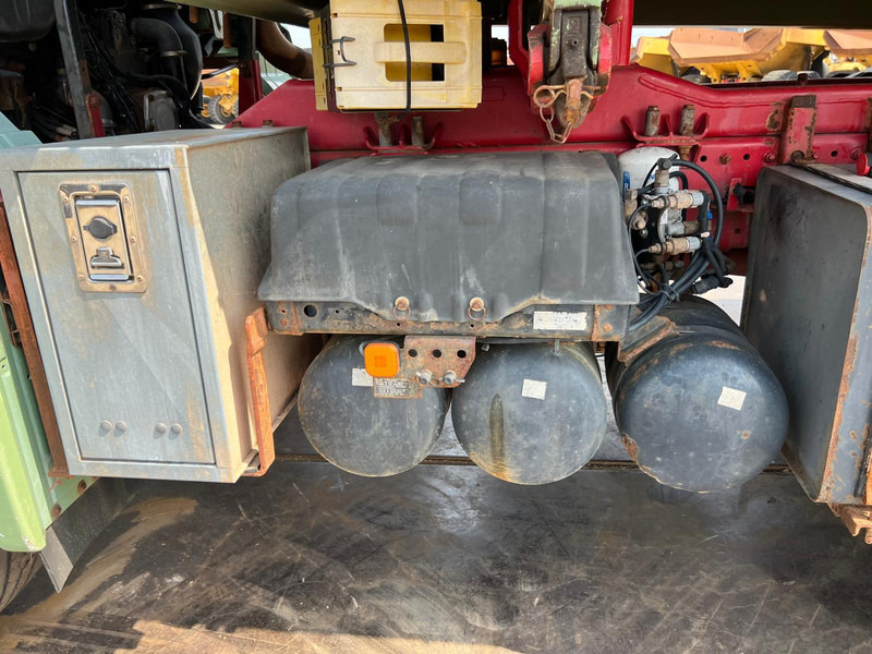 Tipper MAN TGA 26.480 6x4 tipper + HMF crane