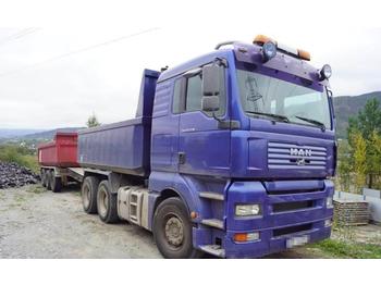 Tipper MAN TGA 26.530 tipper truck tandem