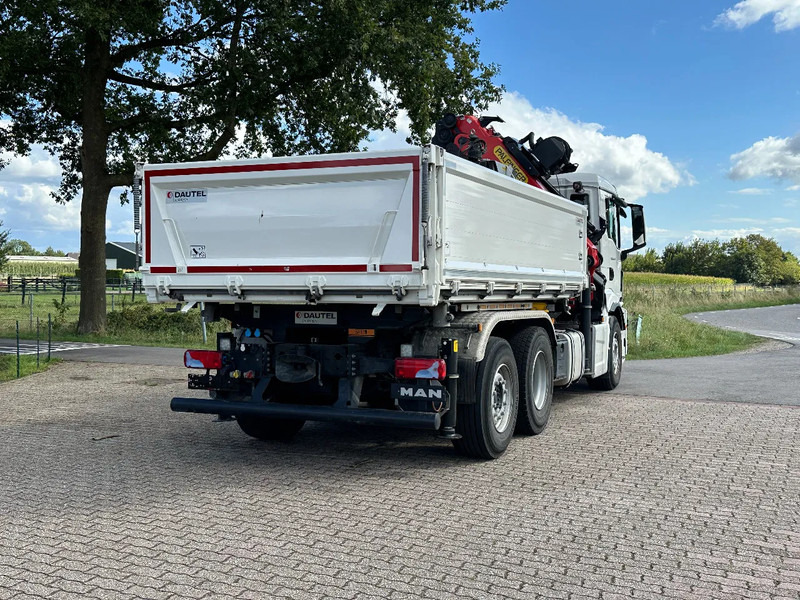 Tipper MAN TGS 26.430 2022!EURO6!! 6x2!! PALFINGER 23tm+JIB+LIER/WINCH!!DREISEITEN KIPPER/BORDMATIC!!9tkm