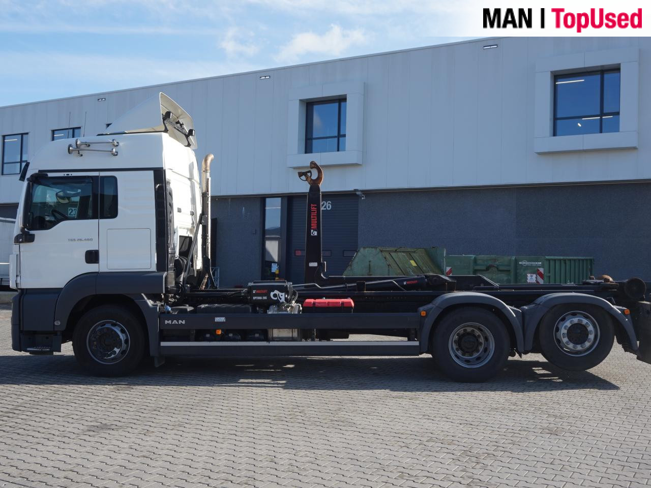 Tipper MAN TGS 26.460 6X2-4 BL Abroll Kipper