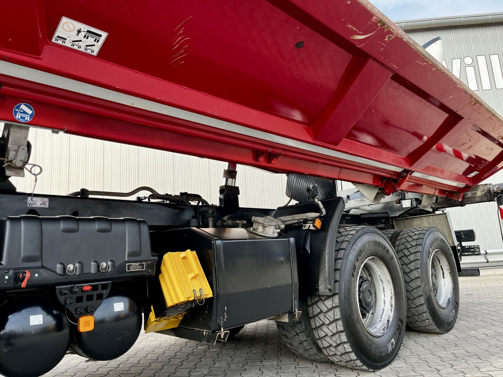 Tipper MAN TGS 26.460 6x4 BB / Palfinger M12L83 Kran