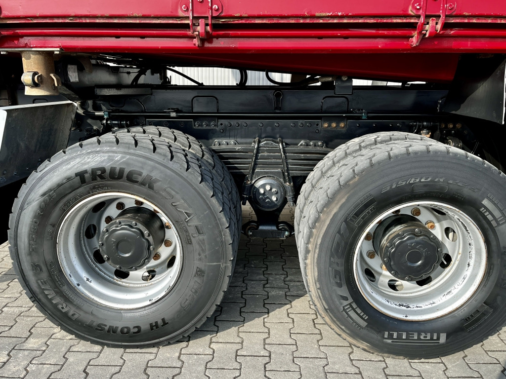 Tipper MAN TGS 26.460 6x4 BB / Palfinger M12L83 Kran