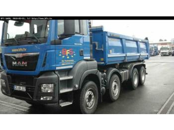 Tipper MAN TGS 35.500 8x4 BB Bordmatik links,Fertigerpaket