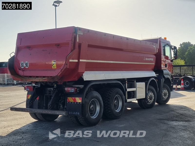 Tipper MAN TGS 41.480 8X8 8x8 Big-Axle Steelsuspension 20m3 Tipper Euro 6