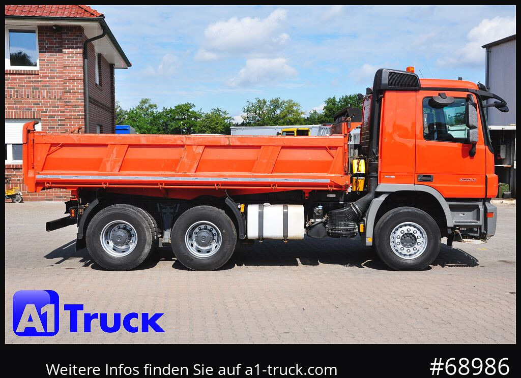 Tipper MERCEDES-BENZ Actros 2655 ,V8, 6x4  Meiller Klima , EPS